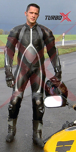 gay biker gear NEW GAY BLUF EIGHT PACK PADDED 1 PIECE MOTORCYCLE RACING LEATHER SUIT – Turbo X Gears