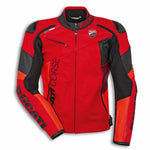 NEW DUCATI RED CLASSIC MEN MOTORBIKE RACING JACKET