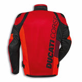 NEW DUCATI RED CLASSIC MEN MOTORBIKE RACING JACKET