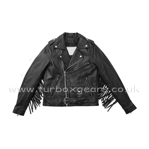 Lesley Damen Bikerjacke Motorrad Lederjacke Mit Schutz &amp; Komfort 