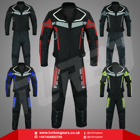 TURBO X T3 Textil-Bikerkombis gepanzert