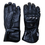 NEW SUZUKI HAYABUSA MEN MOTORBIKE RACING LEATHER GLOVES