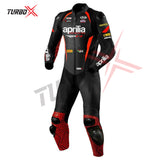 APRILLIA MEN MOTORBIKE LEATHER RACING SUIT