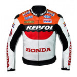 HONDA REPSOL MEN MOTORBIKE RACING JACKET