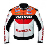 HONDA REPSOL MEN MOTORBIKE RACING JACKET