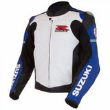 SUZUKI GSXR MEN MOTORBIKE  RACING  JACKET