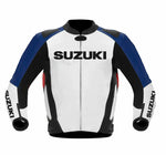 Suzuki Men Motorbile Leather racing suit