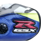 NEW SUZUKI GSX  MEN MOTORBIKE RACING LEATHER GLOVES