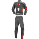 SUZUKI HAYABUSA MEN MOTORBIKE MOTORCYCLE RACING LEATHER SUIT