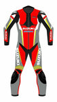 New SUZUKI GSXR Red Men Motorbike Leather racing Suit Motorcycle riding Suit