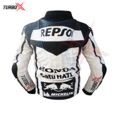 HONDA REPSOL LEATHER RACING SUIT FOR MEN