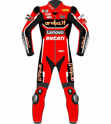 Ducati 2022 Men Motorbike Leather Racing Suit