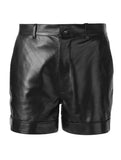  MEN'S Bonded Leather Shorts