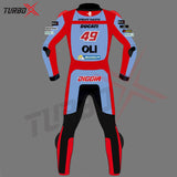 NEW 2022 THE NEXT DUCATI MOTORBIKE RACING LEATHER SUIT