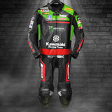 KAWASAAKI MONSTERR ENERGY MOTORRAD-RENN-LEDERKOMBINATION 