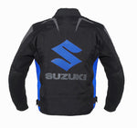 Suzuki Blau Herren Textiljacke gepanzert 