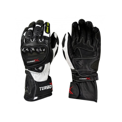 TURBO X HERREN MOTORRAD-RENNHANDSCHUHE