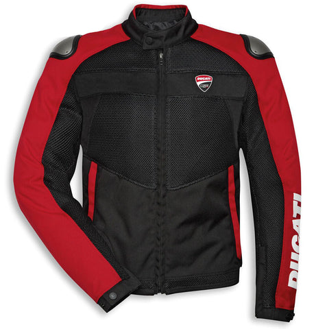 Ducati Corse Men Textile Jacket CE Protected Custom Made Replica Jacket