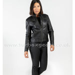 Isla Damen Leder Bikerjacke 