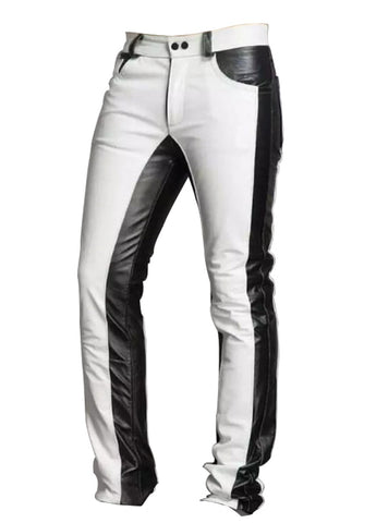 Fashion Leather Pant Black