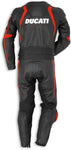 NEW DUCATI CORSE 1 & 2 PIECE MOTORBIKE RACING SUIT