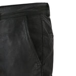 Fashion Leather Pant Black