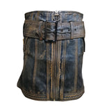 Womens Belted Fashion Skirt