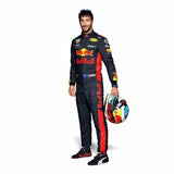 Red Bull Go Kart Racing suit With Free Gloves & Blaclava